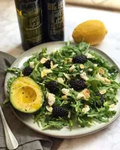 Blackberry Lemon Salad Inspiration Recipe