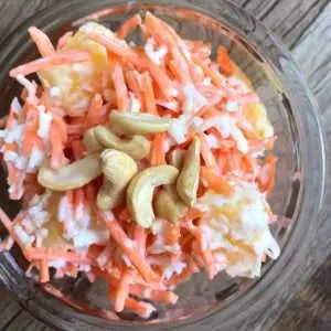 Coconut & Carrot Salad Recipe