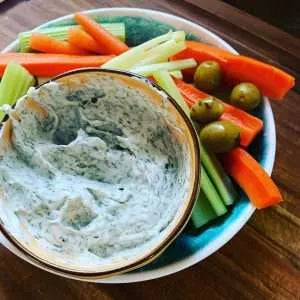 Fresh Dill Dip for Chilled Veggies Recipe