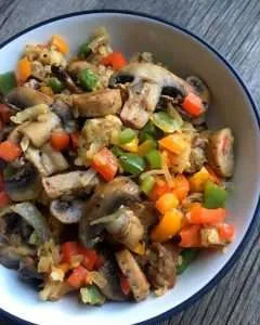 Loaded Sausage & Veggie Hash Recipe