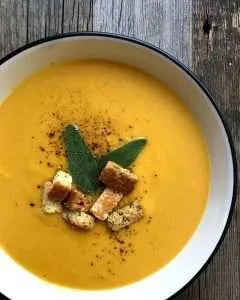 Roasted Butternut Squash Soup Recipe