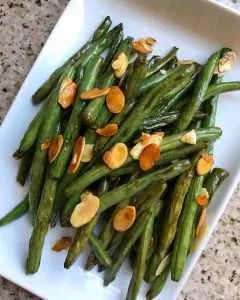 Toasted Sesame Oil & Honey Ginger Balsamic Green Beans Recipe