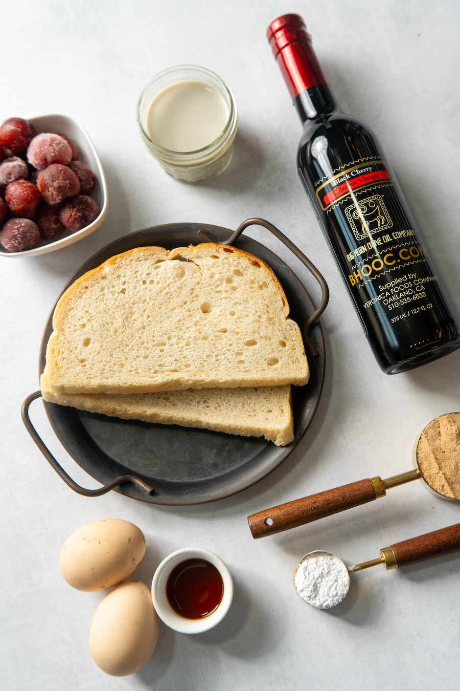 Black cherry balsamic vinegar french toast recipe ingredients