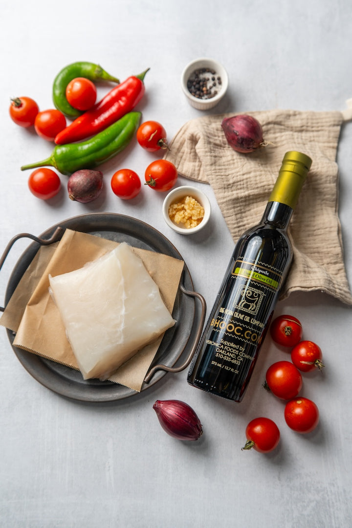 Chipotle olive oil black cod recipe ingredients