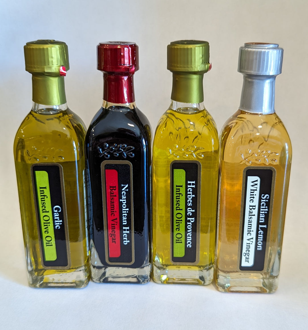 Herbal EVOO Oil & Vinegar Sampler 4-Pack